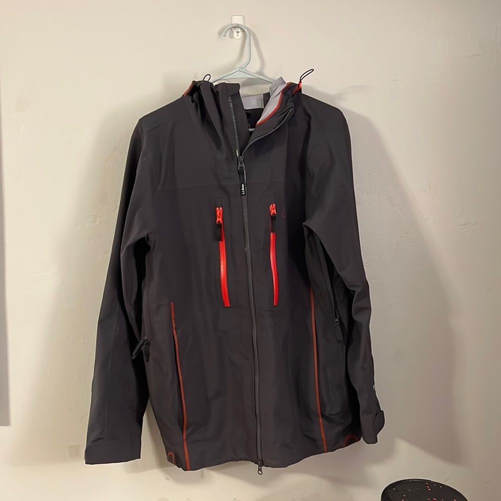 Hard Shell Rain Jacket by LL Bean